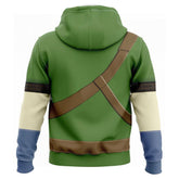 Unisex The Legend of Zelda: Skyward Sword Hoodies Link Cosplay Hooded Sweatshirt Casual Pullover Streetwear - INSWEAR